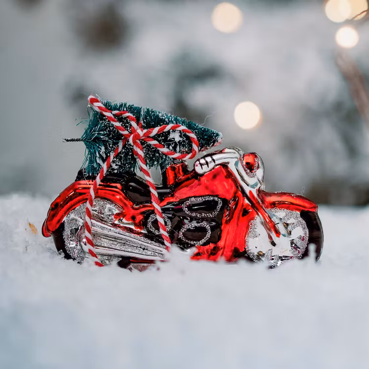 Julgranskula - Motorcykel