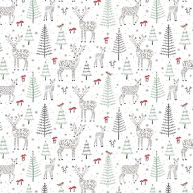 Presentpapper - Winter Deer
