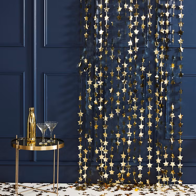 Backdrop - Stars - Guld