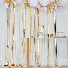 Backdrop Streamer - Metallic