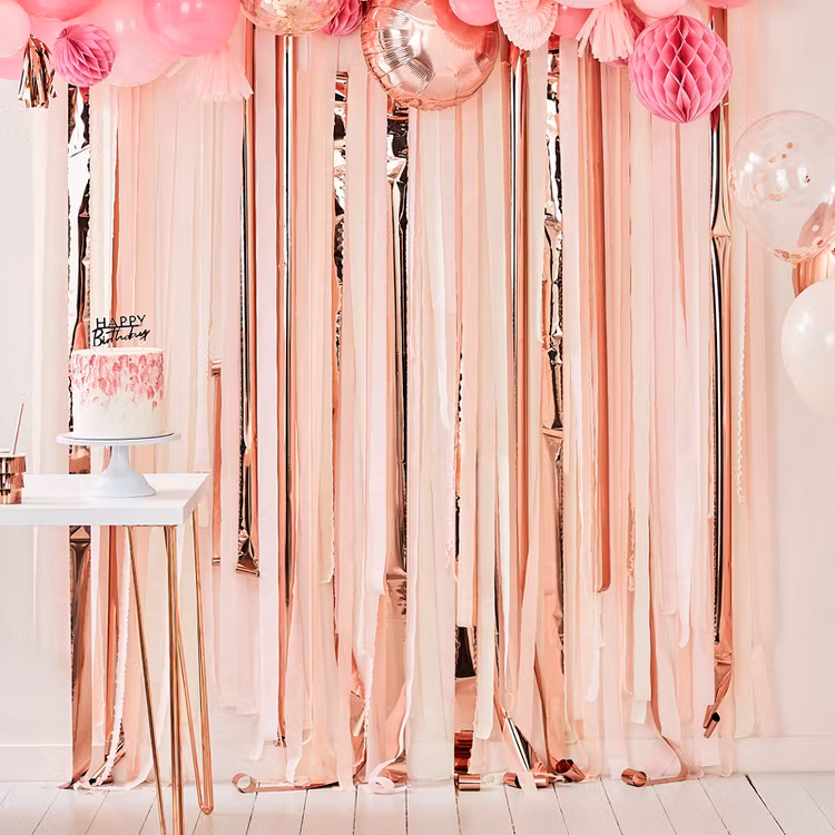 Backdrop - Streamer - Rosé