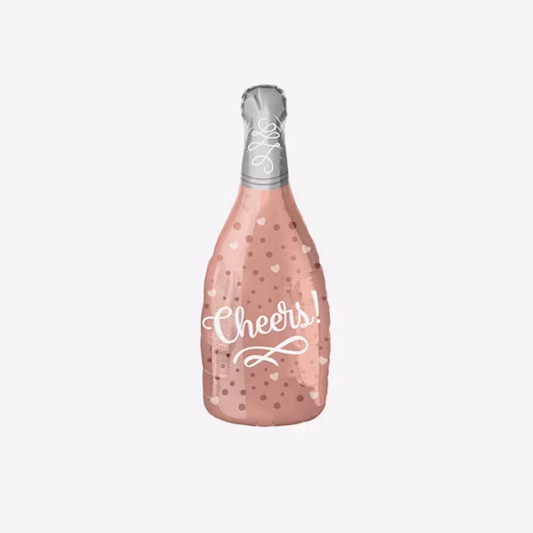 Folieballong - Cheers Rosé
