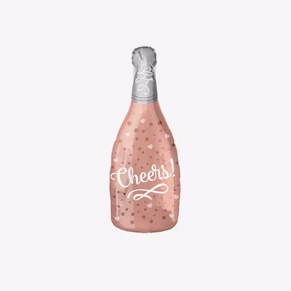 Folieballong - Cheers Rosé