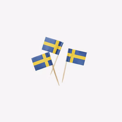 Partypicks - Svenska flaggan