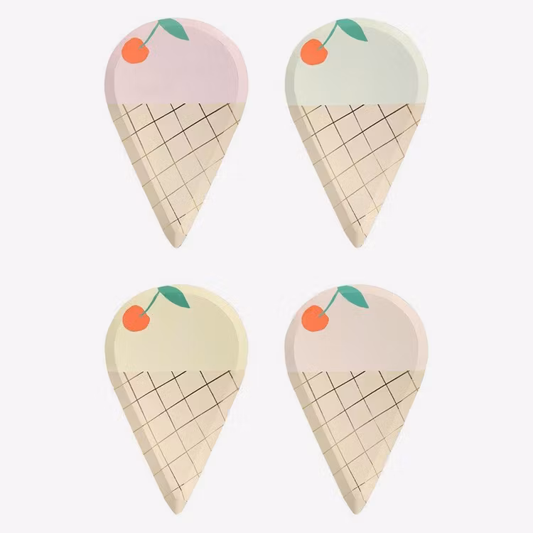 Tallrikar - Ice Cream