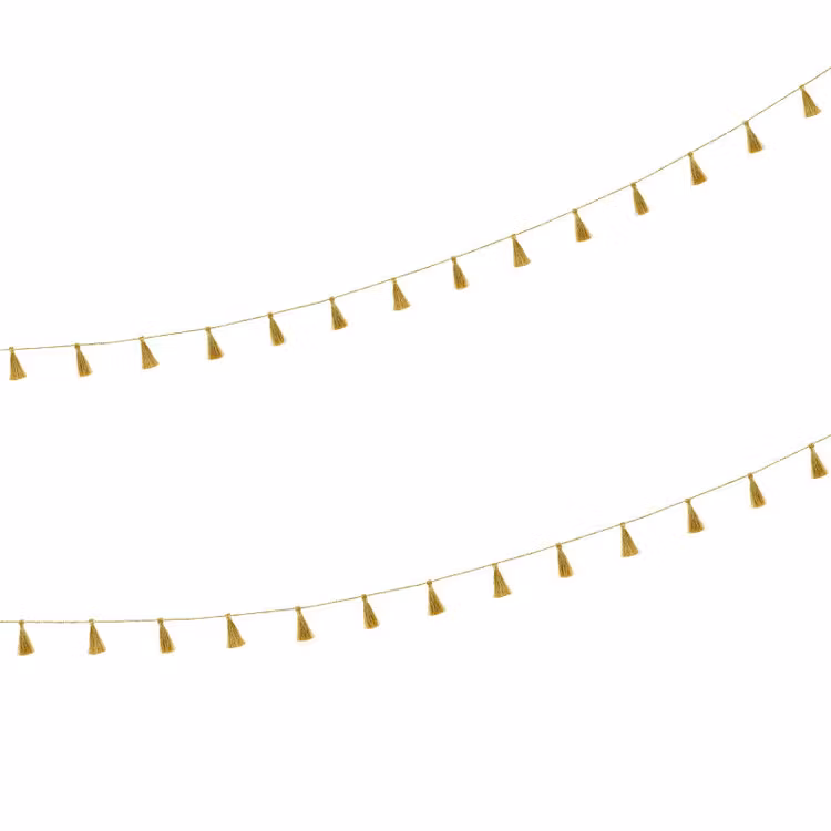 Girlang - Mini Tassel - Guld