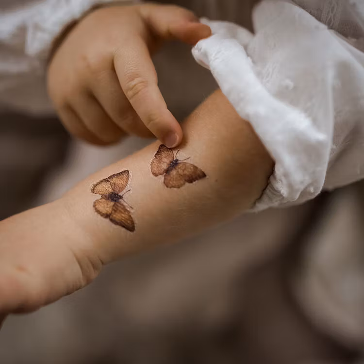 Tatueringar Flowers & Flying Friends -  Mrs Mighetto