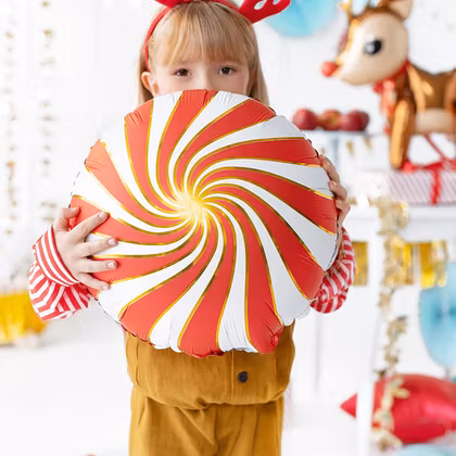 Folieballong - Candy Red