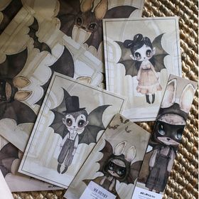 2-pack kort Boo Twins -  Mrs Mighetto