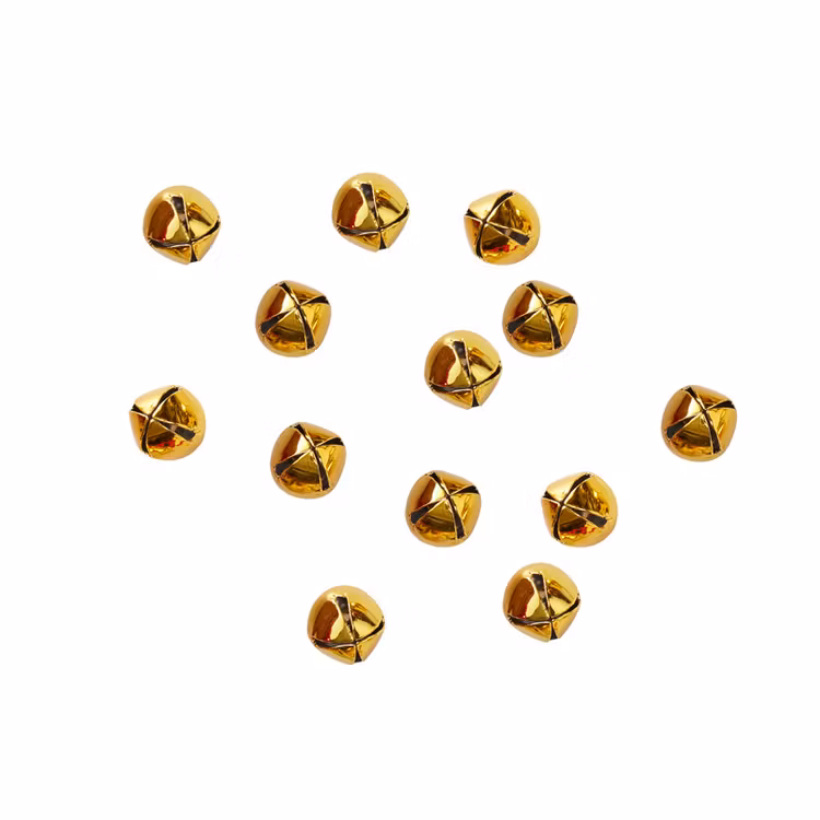 Konfetti - Bjällror - Guld