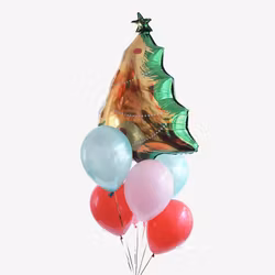 Ballongbukett - Julgran
