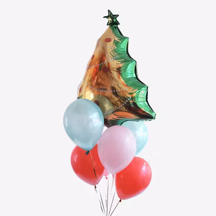 Ballongbukett - Julgran
