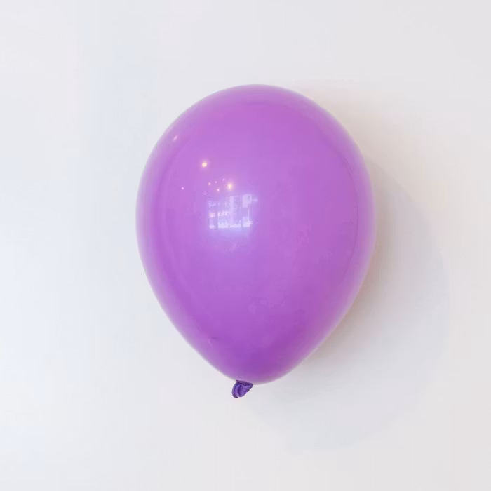Heliumfylld latexballong 28cm - Lila