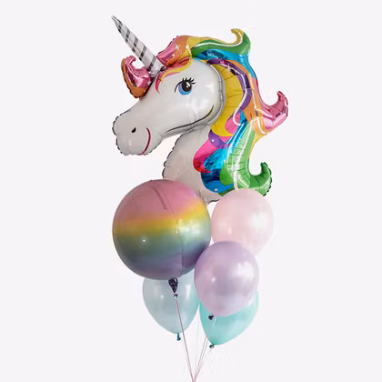 Ballongbukett - Unicorn Dreams