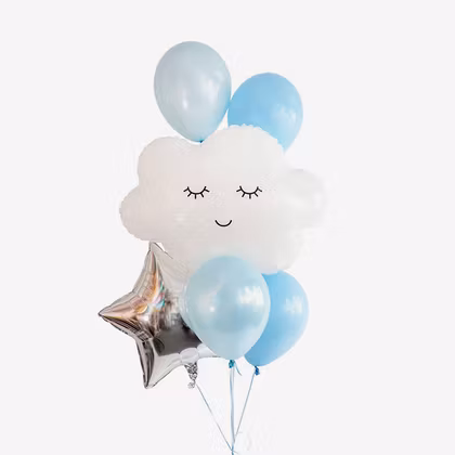 Ballongbukett - Sleepy Skies