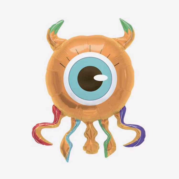 Heliumfylld folieballong - Ögonmonster