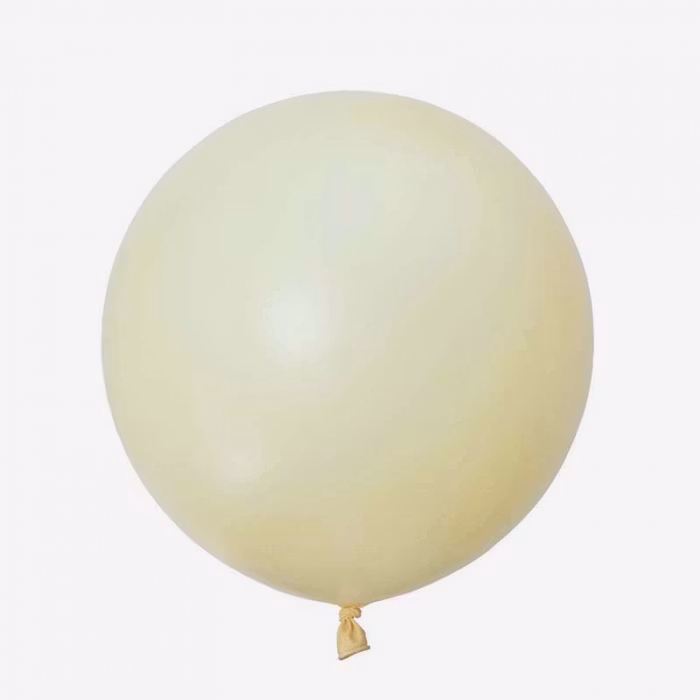 Heliumfylld Jätteballong - Elfenbens Vit