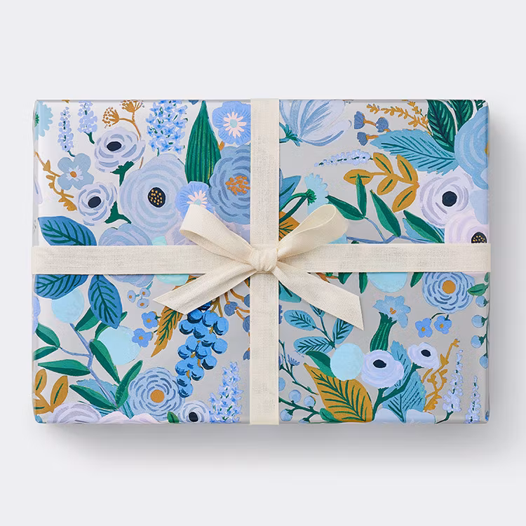Garden Party Blue - Omslagspapper