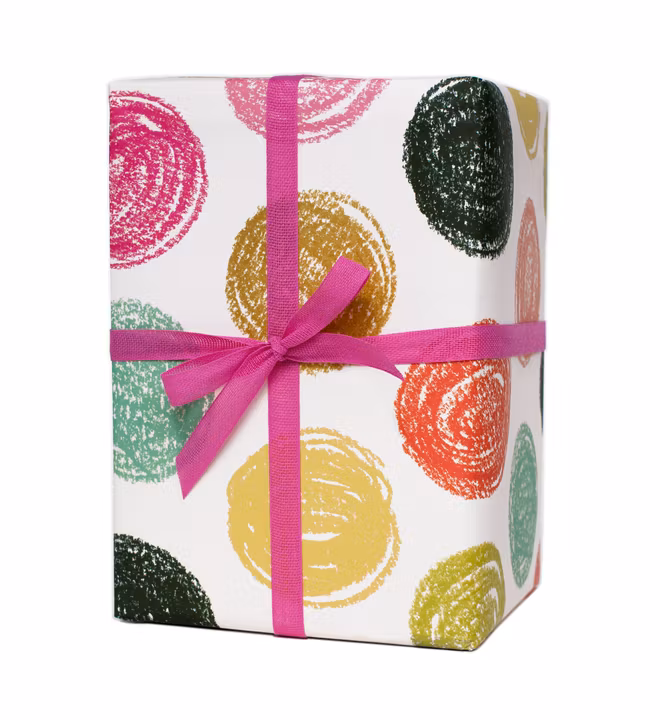 Presentpapper Party dots