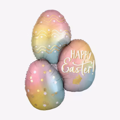 Folieballong - Happy Easter Ägg
