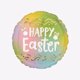 Folieballong - Happy Easter