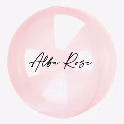 Heliumfylld Bubbla - Personlig - Rosa