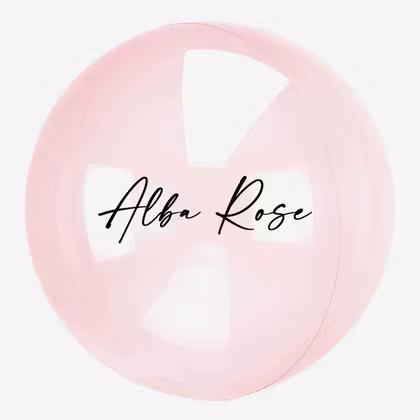 Heliumfylld Bubbla - Personlig - Rosa