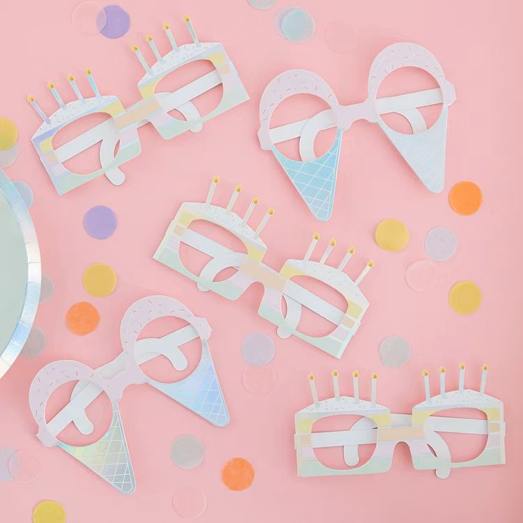 Glasögon - Pastell Party