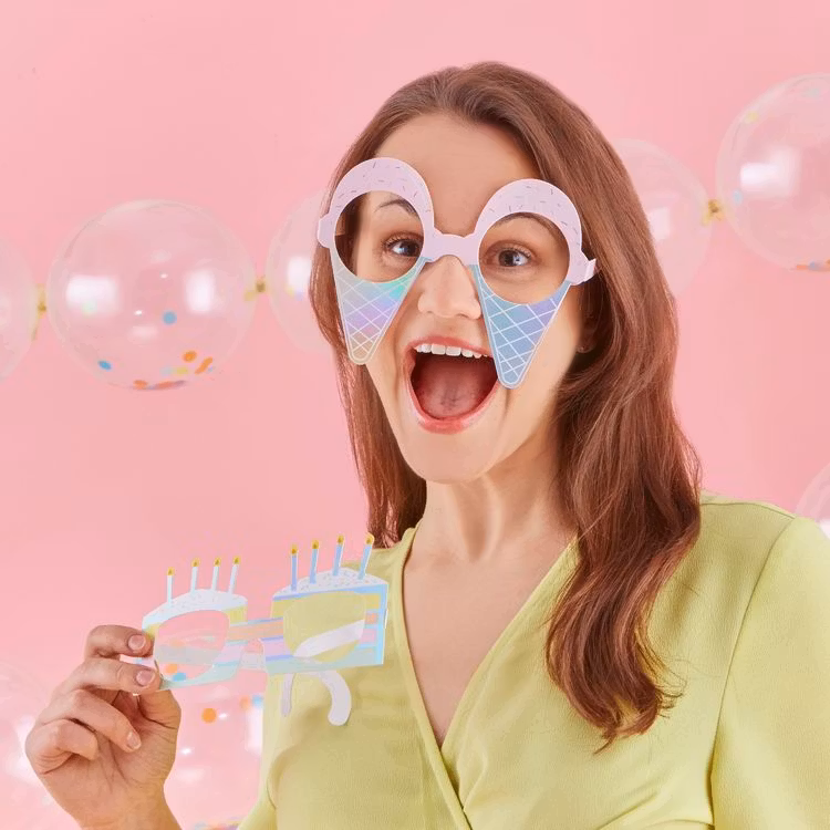 Glasögon - Pastell Party