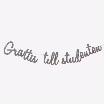 Girlang - Grattis till Studenten - Sliver