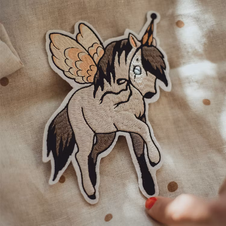 1 Patch Flying pony  -  Mrs Mighetto