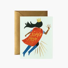 Kort - Super Mom - Mint