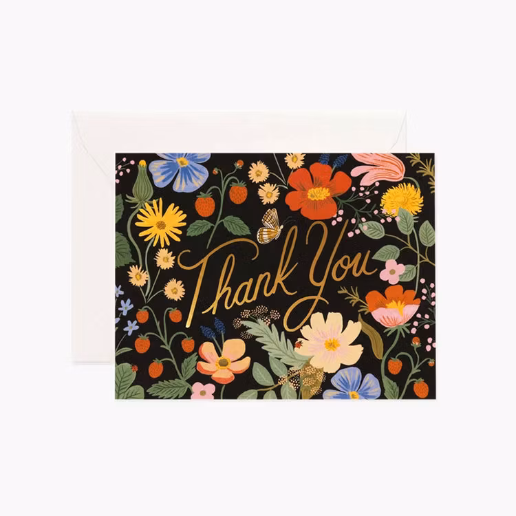 Kort - Thank You - Strawberry Fields