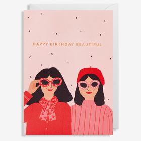 Kort - Happy Birthday Beautiful