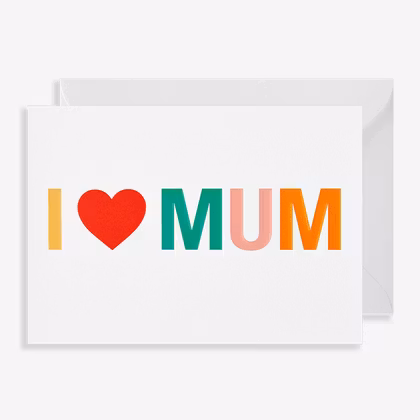 Kort - I Love Mum