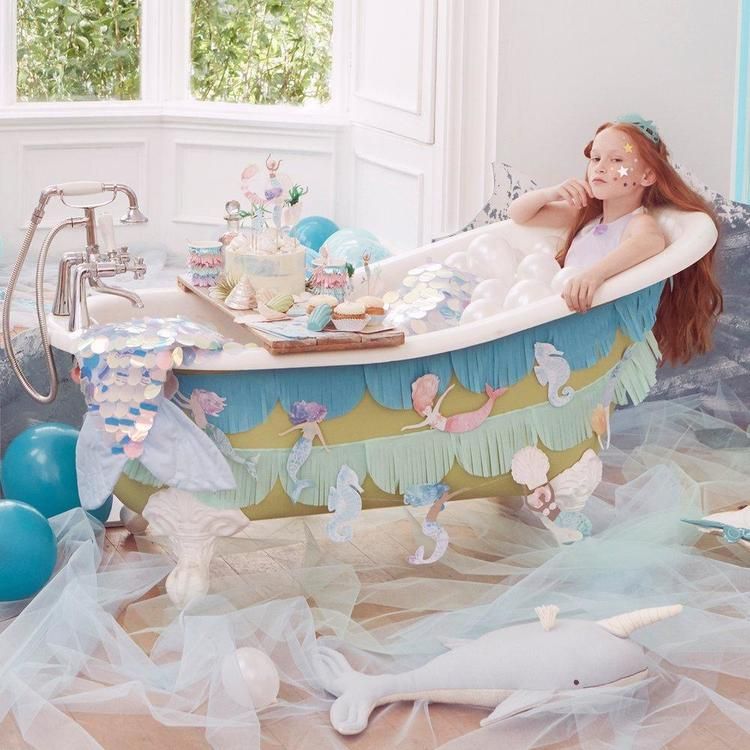 Tallrikar - Scalloped - Mermaid