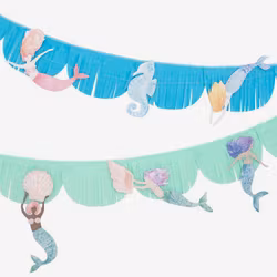 Girlang - Scalloped Fringes - Mermaid