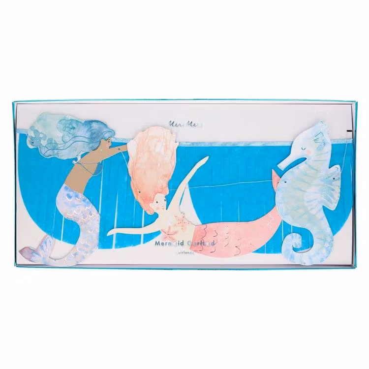 Girlang - Scalloped Fringes - Mermaid