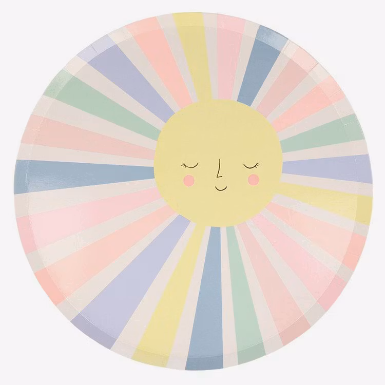 Tallrikar - Sunny Rainbow