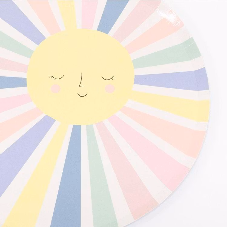 Tallrikar - Sunny Rainbow
