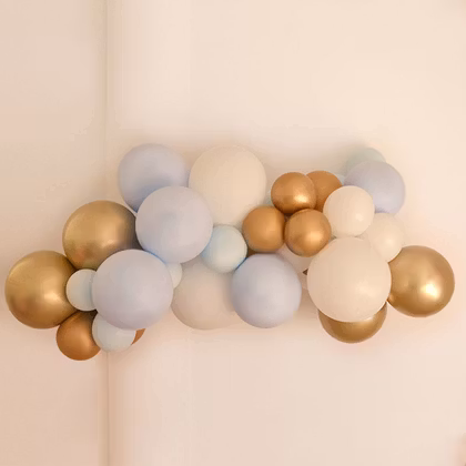 Ballonggirlang - Blue Gold