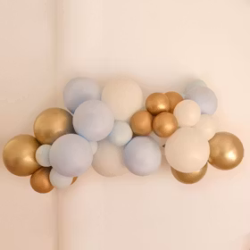 Ballonggirlang - Blue Gold
