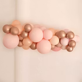 Ballonggirlang - Pink Rose
