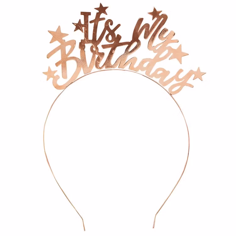 Diadem - It's my Birthday - Sparkling Gold