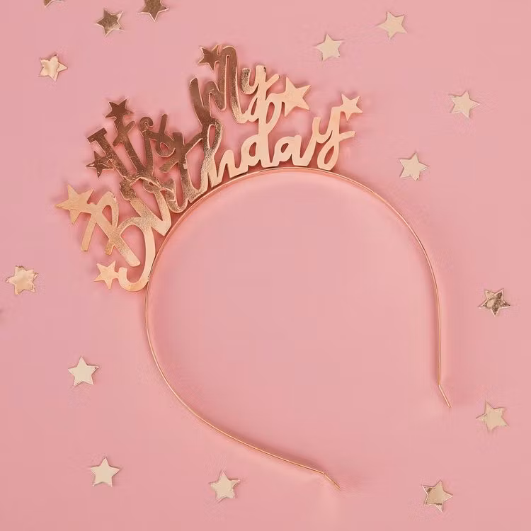 Diadem - It's my Birthday - Sparkling Gold