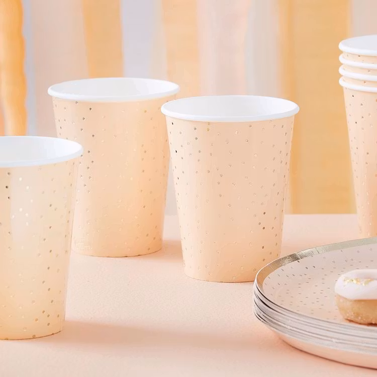 Muggar - Polka Dots - Peach Gold