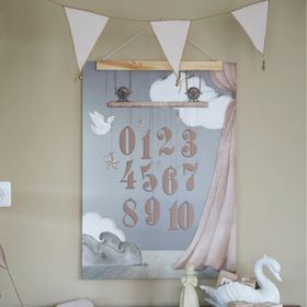 123 Poster 50x70 - Mrs Mighetto