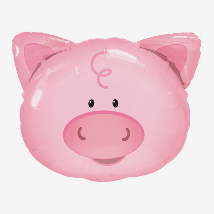 Folieballong - Happy Pig