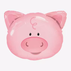 Folieballong - Happy Pig