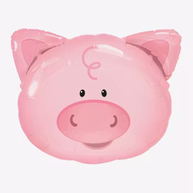 Folieballong - Happy Pig